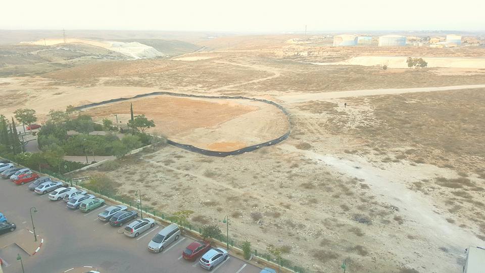 החניון המיועד של דן באר שבע (צילום: תומר וקנין)